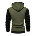 thumbnail image 3 of EHRWE Hoodies For Men Autumn Winter Fashion Trend Long Sleeve Hooded Sweatshirt Men's Casual Outdoor Sweatshirt Comfortable, 3 of 4