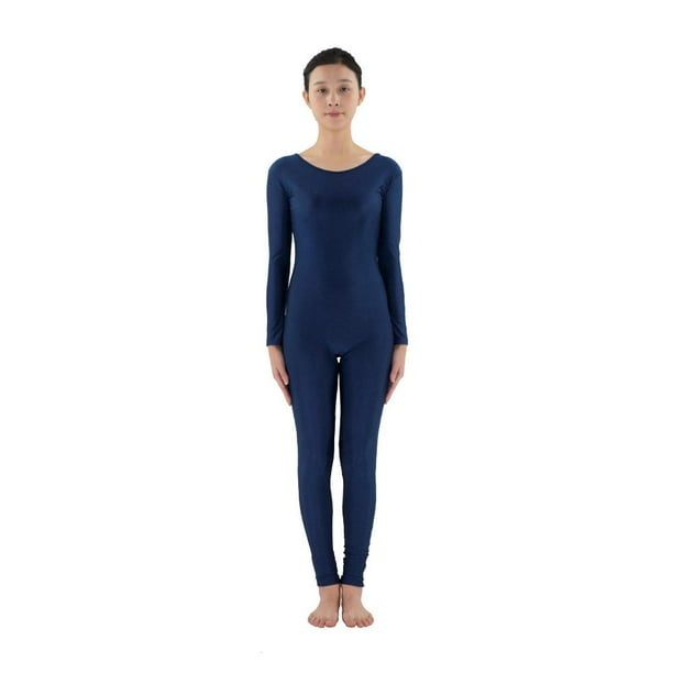 de Danza de Mujer Y Hombre Azul Hecho de Spandex Stretchy Flexible 6 Tamaños XXXL Colcomx Body de licra