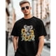 thumbnail image 1 of Camisetas de manga corta con estampado de koala y girasol para hombre, camisetas de cuello redondo, 1 of 8