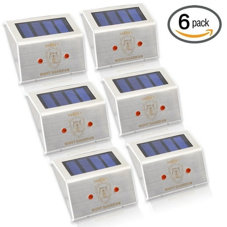 Solar Powered Red Led Predator Deterrent Light Pest Repellent And Control Guards Against Nocturnal Wild Animals Farm Garden Pasture Orchard Corral