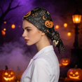 thumbnail image 4 of DORKASM Scrub Caps for Women Cute Halloween Working for Nurses Hats for Women Black One Size, 4 of 6