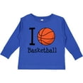 thumbnail image 3 of Inktastic I Heart Basketball Boys or Girls Long Sleeve Toddler T-Shirt, 3 of 5