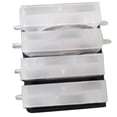 thumbnail image 3 of 2X One Way Valve Ink Damper Ink Control Valves 4 Color for for for for Brother Inkjet Printer,2 x base 8 x dampers,Transparent&Black, 3 of 8