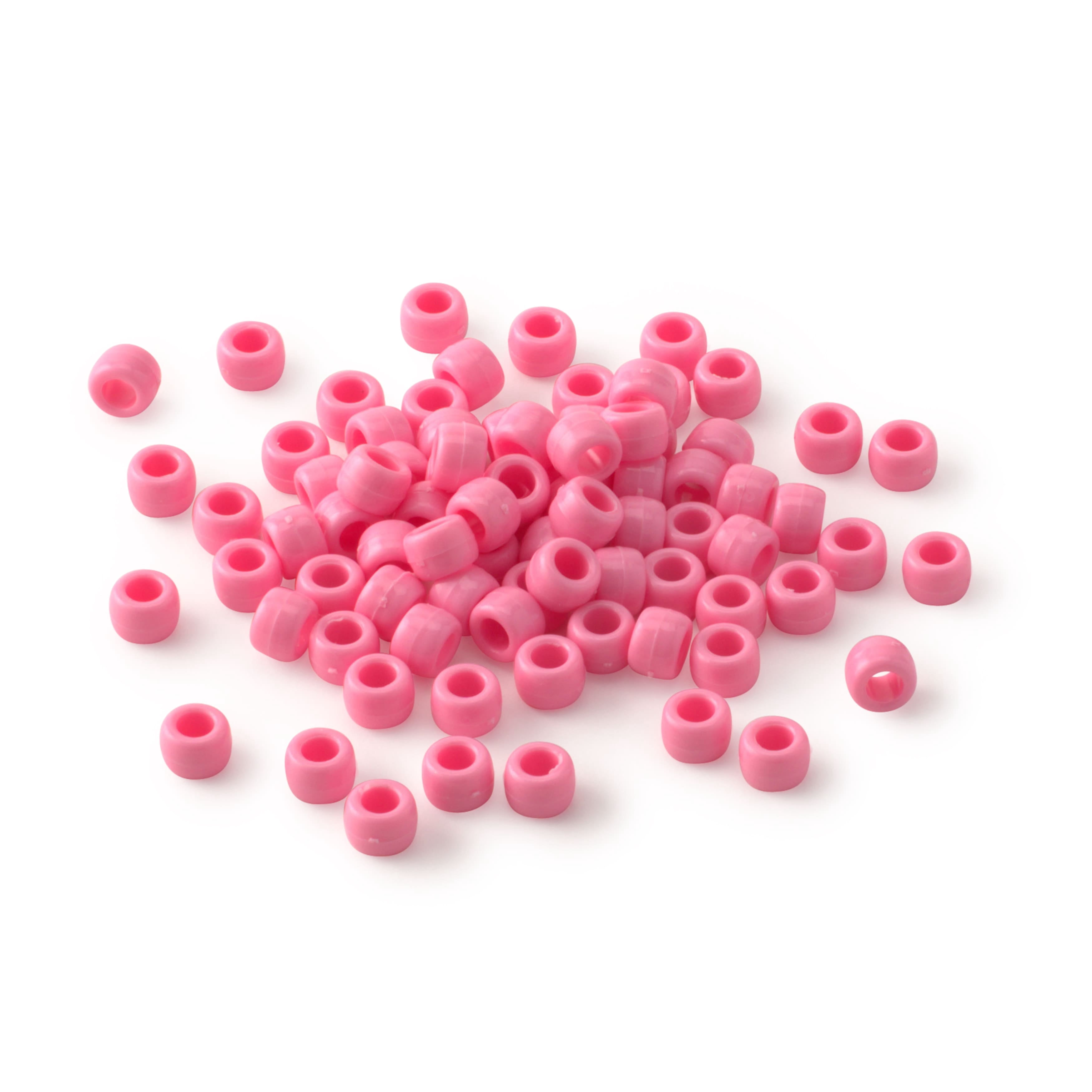 Creatology Opaque Pony Beads By Creatology, 6mm x 9mm, 12 Packs: 580 ct. (6,960 total)