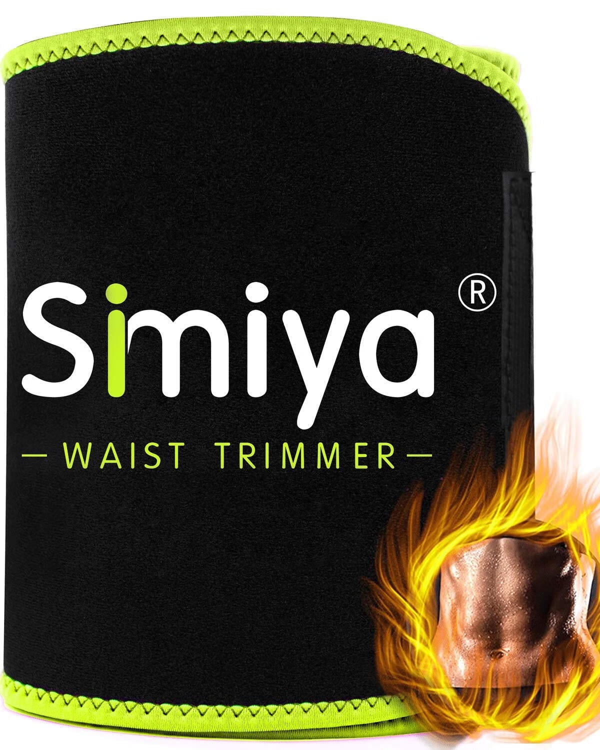 SIMIYA Waist Trainer for Women Men Sweat Belt Waist Trimmer Belly Band