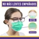 thumbnail image 2 of Cubrebocas desechable Lutema 4 Capas proteccion Verde menta, 2 of 4
