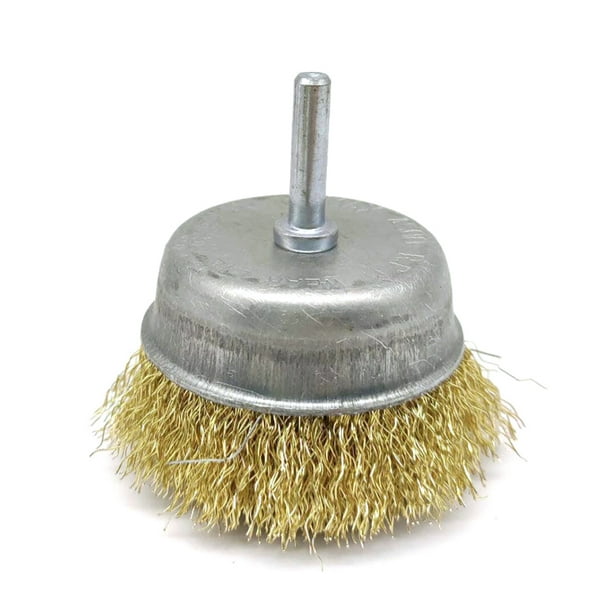 Clean for Metal Wire Cup Brush, Crimped Wire, Brass-Coated - Bosch  Professional
