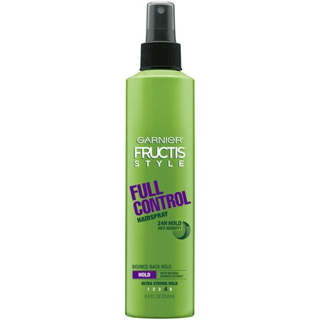 Garnier Fructis Style Full Control Anti-Humidity Hairspray Non-Aerosol 8.5 Fl Oz 1 Count (Packaging May Vary)