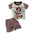 thumbnail image 4 of Kit 3 Conjuntos Playera Estampada y Shorts Disney Mickey Mouse Talla 2 aÃ±os Disney Shorts y Bermudas para NiÃ±os, 4 of 5