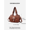 thumbnail image 5 of SPEKSEE Purses for Women Large Hobo Bags Soft PU Leather Shoulder Bag Satchel Tote Top Handle Handbags, 5 of 8