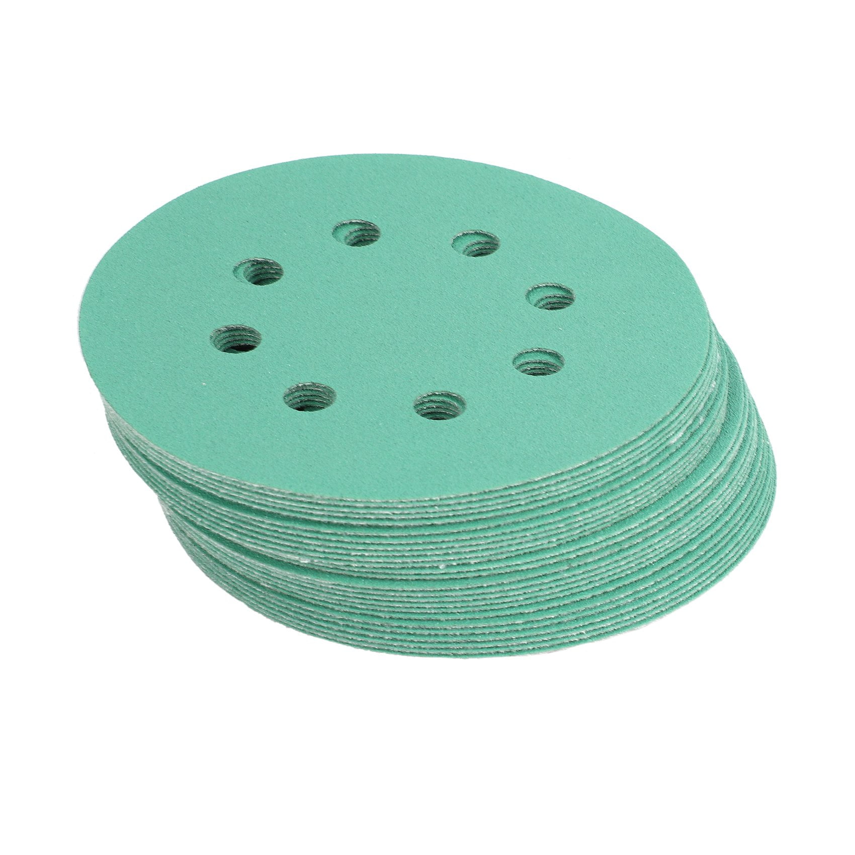 125mm Wet and Dry Sanding Discs 5'' Sandpaper 8 Hole Film Pads // 40-3000 GRIT 
