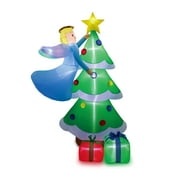 Holiday Time Flying Angel Decorating Tree Inflatable, 6.5FT