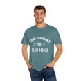 thumbnail image 4 of From Fur Mama To Baby Mama | Maternity | Maternity Clothes | Baby Bump | Dog Mom | Dog Lover Gift Unisex Garment-Dyed T-shirt, 4 of 4