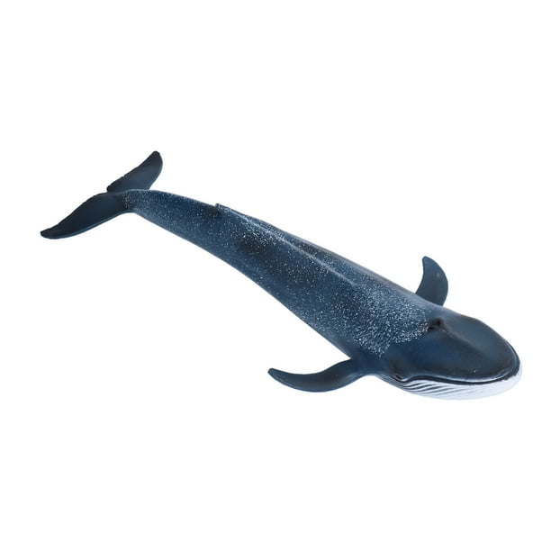 Figura de Ballena Azul ANGGREK Juguete de Animal Marino Pintada A Mano