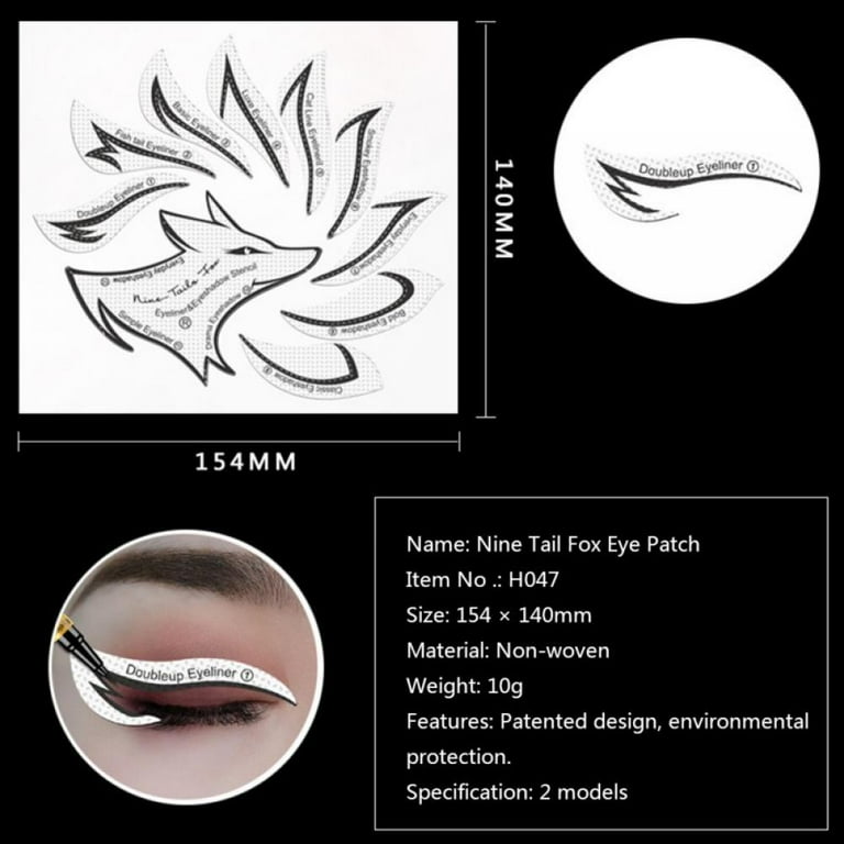 Winged Eyeliner Stencil Printable winged-eyeliner-stencil-printable