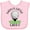 AD-Pink, variant on Inktastic Daddy's Little Caddy Cute Golf Ball Boys or Girls Baby Bib