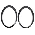 thumbnail image 1 of 1 Pair Headlight Trim Ring Glossy Black for R50 R52 R53 2001-2006 63126917835 63126917836, 1 of 5