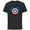 Black, variant on Marvel Captain America Avengers Heart Love Valentine’s Day - Short Sleeve Cotton T-Shirt for Adults - Customized-Navy