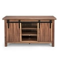 thumbnail image 4 of Homestyles Forest Retreat Wood Entertainment Center in Brown, 4 of 10