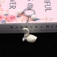 thumbnail image 3 of Key Chain Creative Swan Key Ring Cell Phone Charm Purse Charm for Girls, 3 of 5
