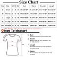 thumbnail image 3 of Puntoco Blusa de manga corta con estampado de moda para mujer, divertida camiseta de cuello redondo, 3 of 3