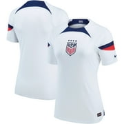 Women's Nike White USWNT 2022/23 Home Breathe Stadium Replica Blank Jersey