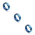 thumbnail image 4 of Anillo de banda unisex Minnieouse para aniversario color Azul tamaño 12, 4 of 6