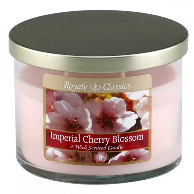 Candle Lite 4166689 8 oz Imperial Cherry Blossom Royale Classics Jar