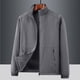 thumbnail image 4 of Puntoco Chaqueta De Abrigo Ajustada Con Capucha Y Cordón Cosido Para Hombre, 4 of 4