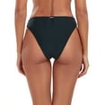 thumbnail image 5 of RELLECIGA Women's Cheeky Mid Waisted Swimsuit Bottoms High Cut Moderate Coverage Bikini Bottoms, 5 of 6