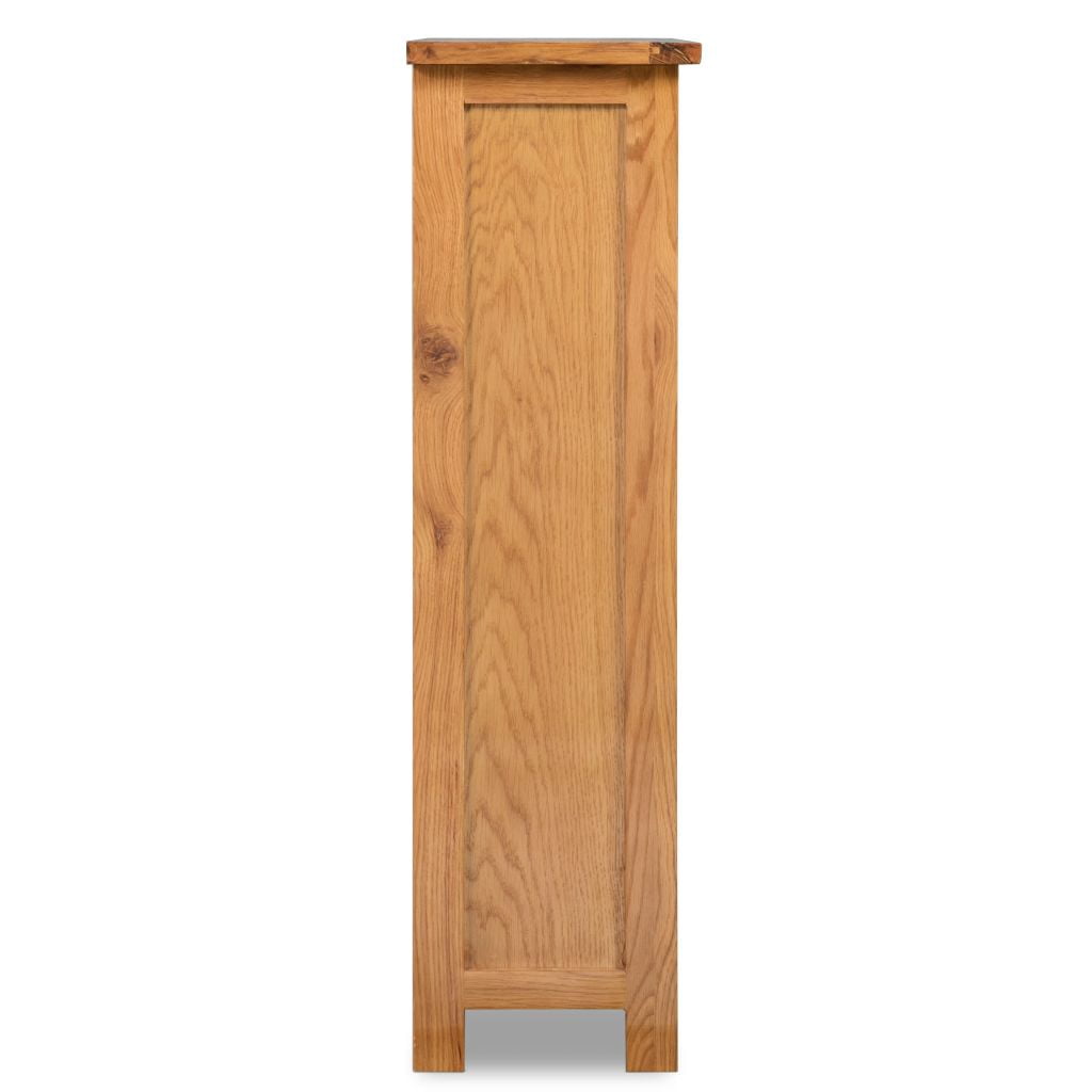 Kepooman Modern 3-Tier Solid Oak Wood Rectangle Bookcase Display Shelf for Home Office, Brown Kepooman Modern 3-Tier Solid Oak Wood Rectangle Bookcase Display Shelf for Home Office, Brown