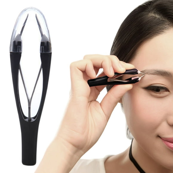 Automatic Retractable Eyebrow Tweezer Eyebrow Makeup Cosmetic Hair Removal Tool
