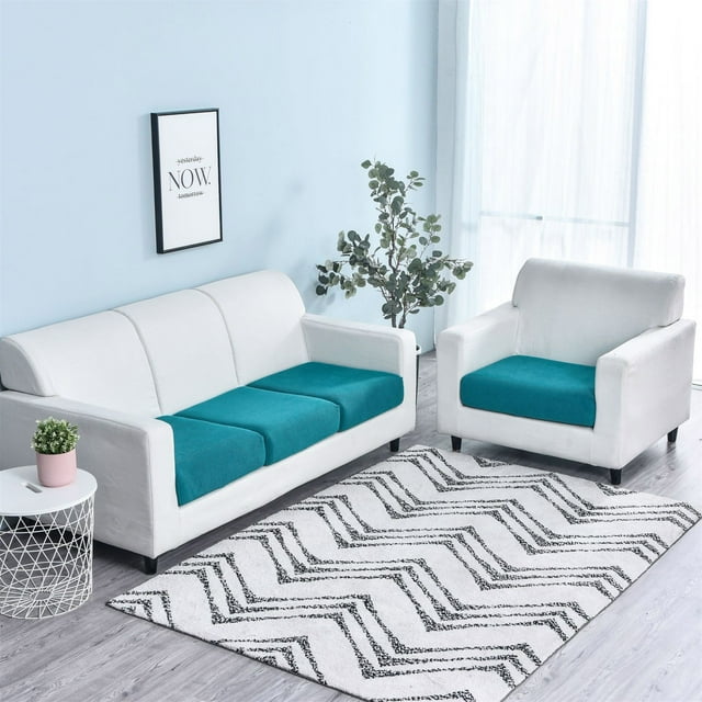 Sofas for Living Room Small Waterproof Cushion Sofa Seat Cover Tightly Wrapped Protection Plush Fiber Living Room