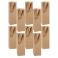 thumbnail image 2 of Shisuyan Bottle Carrier Bag Khaki Kraft Paper 10Set Rectangular Shape, 2 of 8