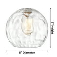 thumbnail image 2 of Innovations Lighting - Athens Water Glass - 1 Light Mini Pendant In Industrial, 2 of 5