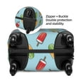 thumbnail image 4 of Haiem Modern Ice Cream Luggage Cover Printed Suitcase Covers for Luggage Elastic Washable Suitcase Protector Fits 18-32 Inch Luggage-Small, 4 of 9