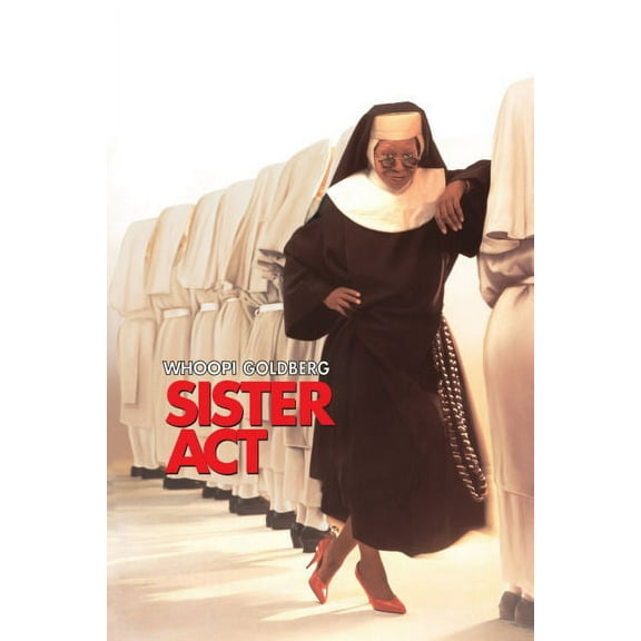Sister Act Movie Poster 16in x 24in Medium Art Poster 16x24 Multi-Color Square Adults Posters