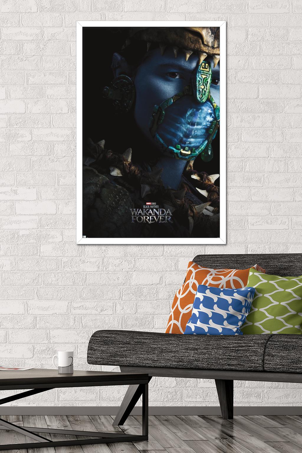 Marvel Black Panther: Wakanda Forever - Attuma One Sheet Wall Poster, 22.375" x 34" Framed