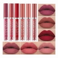thumbnail image 2 of 12 Color Matte Mouth Red Lip Glaze Handaiyan Long-lasting No, 2 of 5