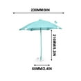 thumbnail image 2 of Uklsqma Mini Mobile Phone Umbrella Car Mount | Sunshade Screen Protector Anti-Glare Reflective Small Foldable Holder | Universal Gps Navigation Accessory for Driving, 2 of 4