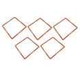 thumbnail image 4 of Agility Rings, PP Material Improve Core Skills 5 Pcs Improves Acceleration Agility Training Rings  For Ball Sports ANGGREK Naranja, 4 of 8