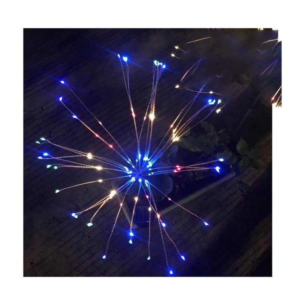 1pcs Fireworks dandelion copper wire lights led fairy lights outdoor