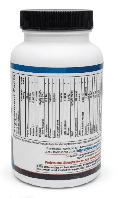 Digestzyme-V (90 capsules) by Ortho Molecular Products