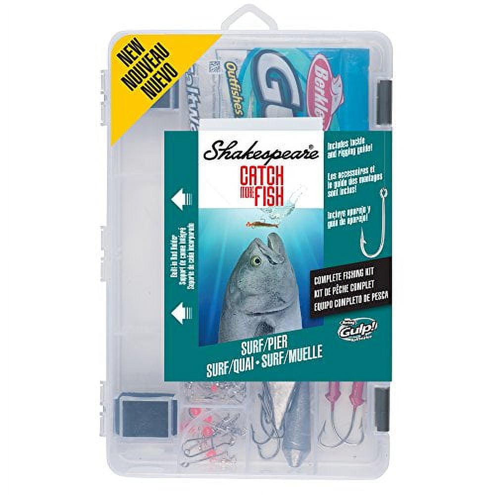 Shakespeare Fishing Supplies, Surf and Pier Tackle Kit with