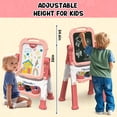 thumbnail image 2 of Pizarra blanca de doble cara Easel AuntyFey para niños, 2 of 8