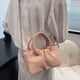 thumbnail image 5 of Nueva moda bolso mensajero de PU moda de verano bolso de hombro para citas bolso plisado bajo el brazo, 5 of 5