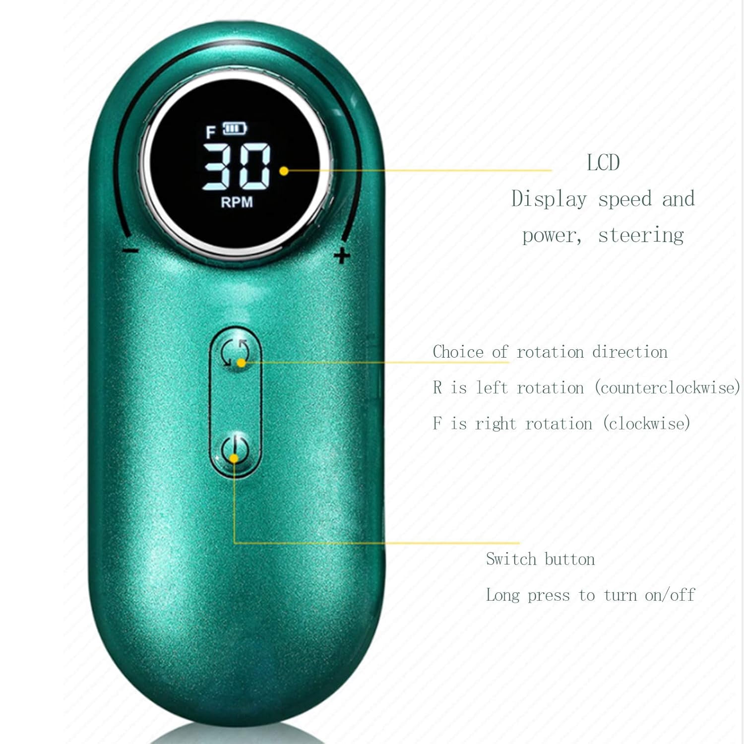 Portable Nail Drill Machine Rechargeable Electric Nail File, Professional File Nail Drill Kit, Manicure Pedicure Polishing Grinding Set for Salon Home DIY Use