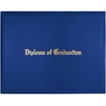 thumbnail image 2 of GraduationMall Imprinted Diploma Cover for Certificate 8.5"x 11" Royal Blue, 2 of 7