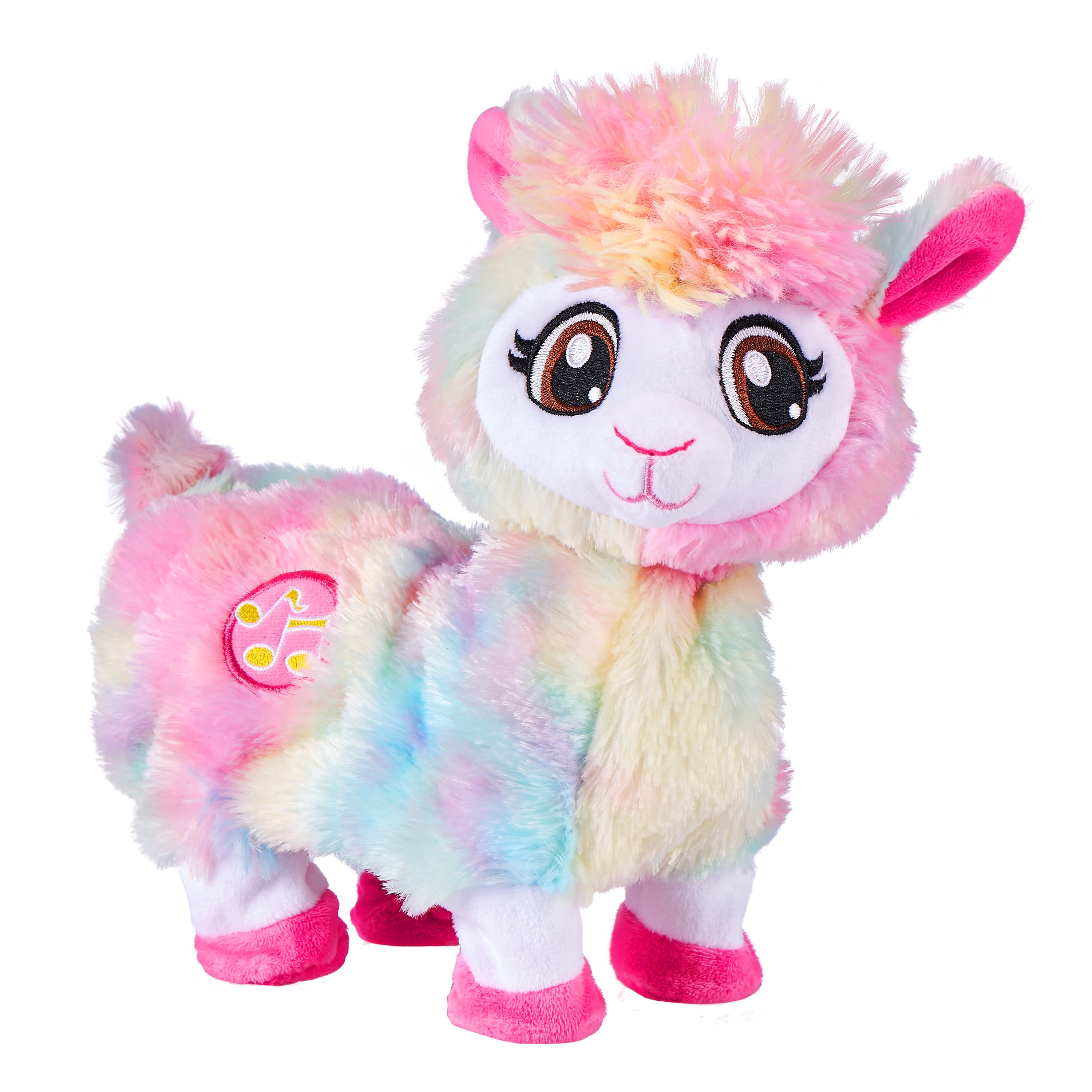 Pets Alive Rainbow Boppi the Booty Shakin Llama Battery-Powered Dancing Robotic Toy by ZURU