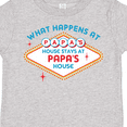 thumbnail image 4 of Inktastic Las Vegas Stays at Papa's Boys or Girls Toddler T-Shirt, 4 of 5